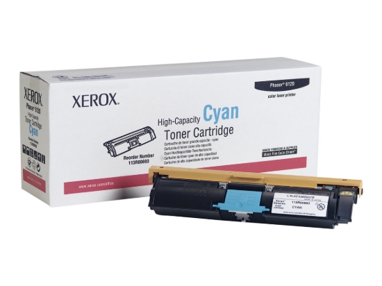 Imagen de Xerox Phaser 6120 - Gran capacidad - cián - original - cartucho de tóner - para Phaser 6115MFP/D, 6115MFP/N, 6120, 6120N, 6120VN