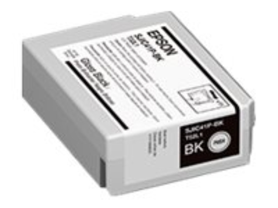 Imagen de Epson SJIC41P-MK - Negro mate - original - blíster con alarmas de RF/acústica - cartucho de tinta - para ColorWorks CW-C4000, CW-C4000E (MK)