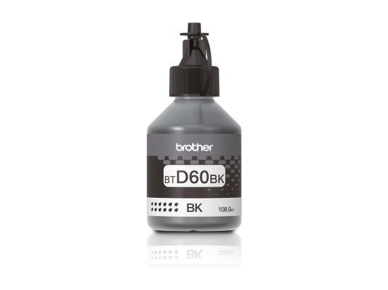 Imagen de Brother BTD60BK - Ultra High Yield - negro - original - recarga de tinta - para Brother DCP-T220, T310, T420, T425, T510, T520, T525, T720, T820, MFC-T4500, T910, T920