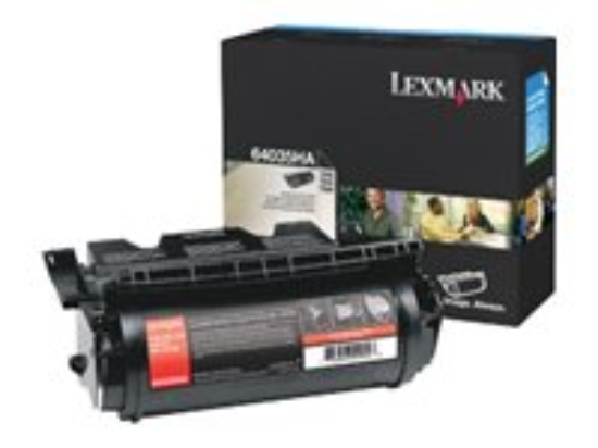 Imagen de Lexmark - Alto rendimiento - negro - original - cartucho de tóner LCCP - para Lexmark T640, T642, T644