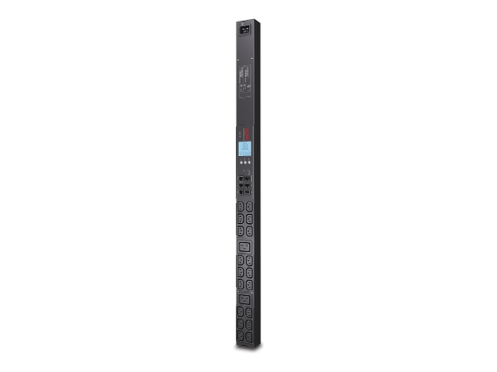 Imagen de APC Metered Rack PDU - Unidad de distribución de alimentación (montaje en bastidor) - CA 200/208/230 V - Ethernet, RS-232 - input: NEMA L6-20 - conectores de salida: 20 (power IEC 60320 C13, IEC 60320
