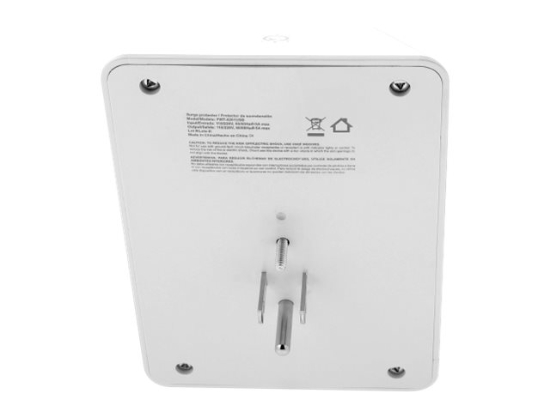 Imagen de Forza FWT-6201USB - Protector contra sobretensiones - CA 110/220 V - 1875 vatios - conectores de salida: 6 - blanco