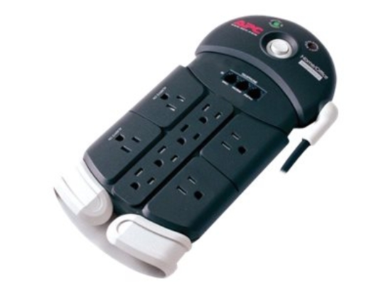 Imagen de APC SurgeArrest Home/Office - Protector contra sobretensiones - CA 120 V - conectores de salida: 8 - carbón