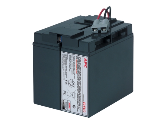 Imagen de APC Replacement Battery Cartridge #7 - Batería de UPS - 1 x baterías - Ácido de plomo - negro - para P/N: SMT1500C, SMT1500I-AR, SMT1500IC, SMT1500NC, SMT1500TW, SUA1500ICH-45, SUA1500-TW