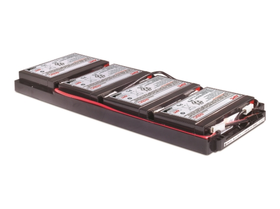 Imagen de APC Replacement Battery Cartridge #34 - Batería de UPS - Ácido de plomo - negro - para P/N: SUA1000RM1U, SUA1000RMI1U, SUA750RM1U, SUA750RMI1U