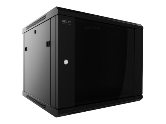 Imagen de Nexxt Solutions - Rack armario - instalable en pared - negro barniz, RAL 9005 - 6U - 19"