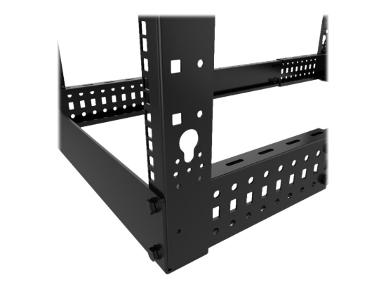 Imagen de Nexxt Solutions - Rack marco abierto - 4 postes - instalable en el suelo - RAL 9005, negro barniz - 42U - 19"