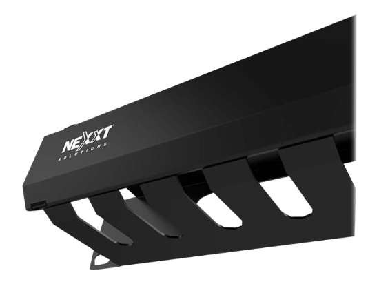 Imagen de Nexxt Solutions - Conducto de organización de cables de bastidor (horizontal) - 1U - 19"