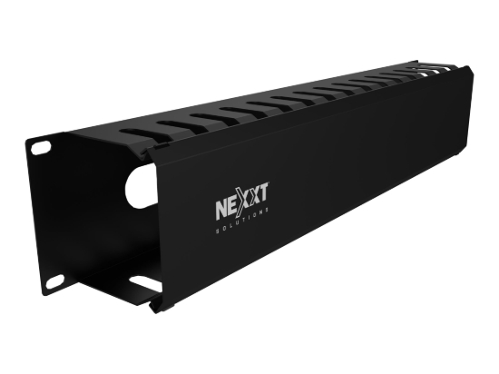 Imagen de Nexxt Solutions - Conducto de organización de cables de bastidor (horizontal) - 2U - 19"