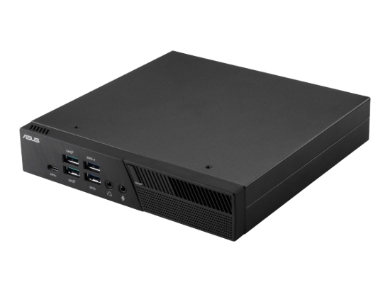 Imagen de ASUS Mini PC PB60 B3094ZD - Miniordenador - Core i3 8100T hasta - RAM 4 GB - HDD 500 GB - UHD Graphics 630 - Gigabit Ethernet WLAN: - 802.11a/b/g/n/ac, Bluetooth 5.0 - Win 10 Pro 64 bits - monitor: ni