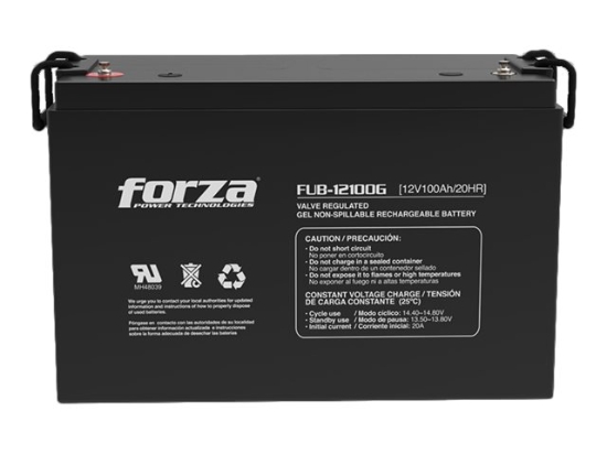 Imagen de Forza FUB-12100G - Batería de UPS - gel - 100 Ah - negro