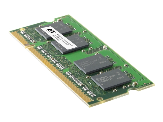 Imagen de HP - DDR2 - módulo - 2 GB - SO-DIMM de 200 contactos - 667 MHz / PC2-5300 - sin búfer - no ECC - para HP 2133, 2510, 2710, 540, 550, 65XX, 67XX, 6820, 6910, 8510, 8710; Mobile Thin Client 2533