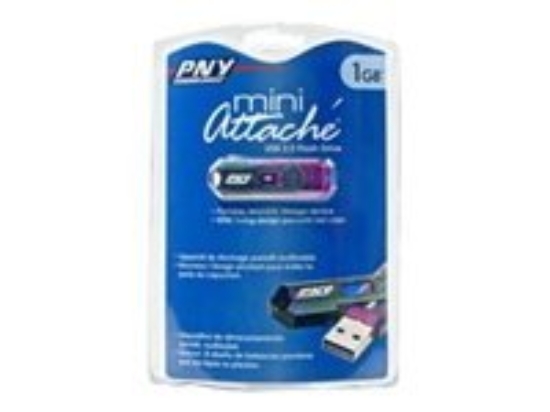 Imagen de PNY Mini Attaché - Unidad flash USB - 1 GB - USB 2.0