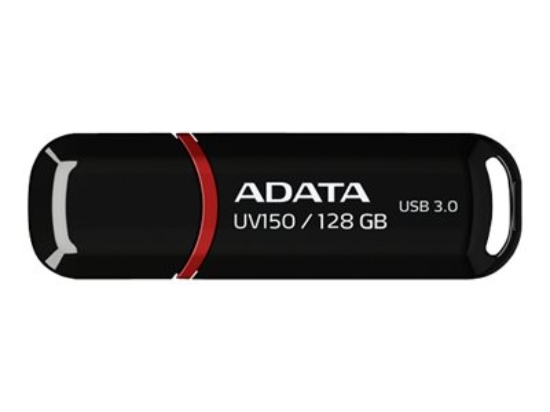 Imagen de ADATA DashDrive UV150 - Unidad flash USB - 128 GB - USB 3.0 - negro