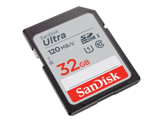 Imagen de SanDisk Ultra - Tarjeta de memoria flash - 32 GB - UHS-I U1 / Class10 - SDHC UHS-I