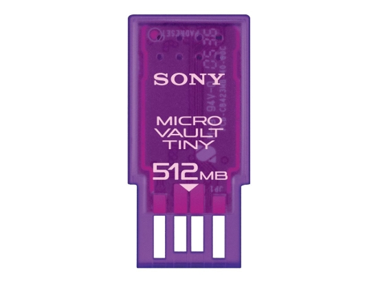 Imagen de Sony Micro Vault Tiny - Unidad flash USB - 512 MB - USB