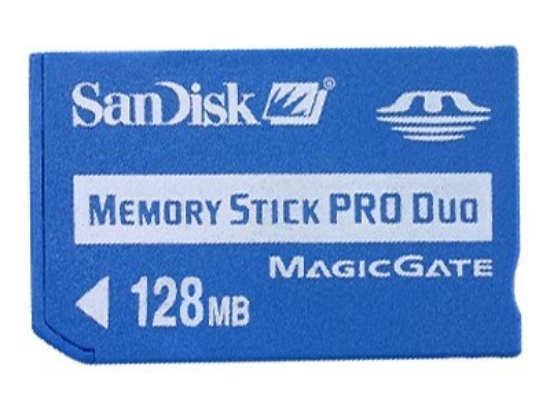 Imagen de SanDisk - Tarjeta de memoria flash - 128 MB - MS PRO DUO