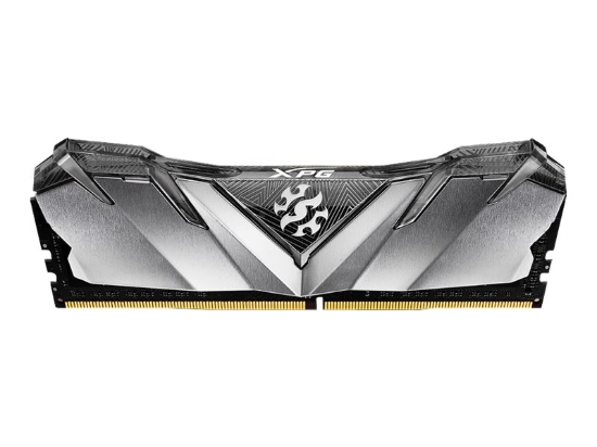 Imagen de XPG GAMMIX D30 - DDR4 - módulo - 16 GB - DIMM de 288 contactos - 3200 MHz / PC4-25600 - CL16 - 1.35 V - sin búfer - no ECC - gris brillante con tapa superior de negro traslúcido