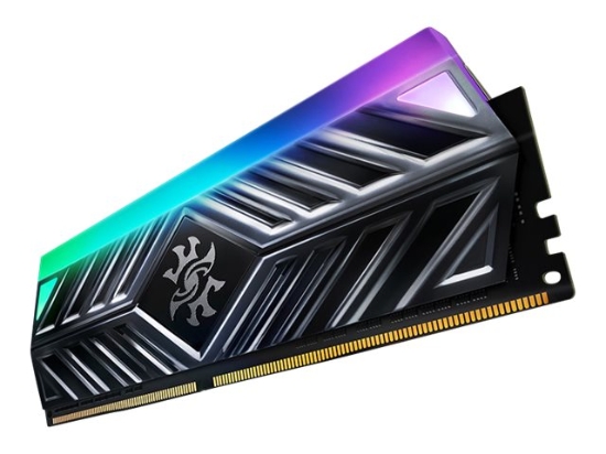 Imagen de XPG SPECTRIX D41 - DDR4 - módulo - 8 GB - DIMM de 288 contactos - 3200 MHz / PC4-25600 - CL16 - sin búfer - no ECC - gris tungsteno