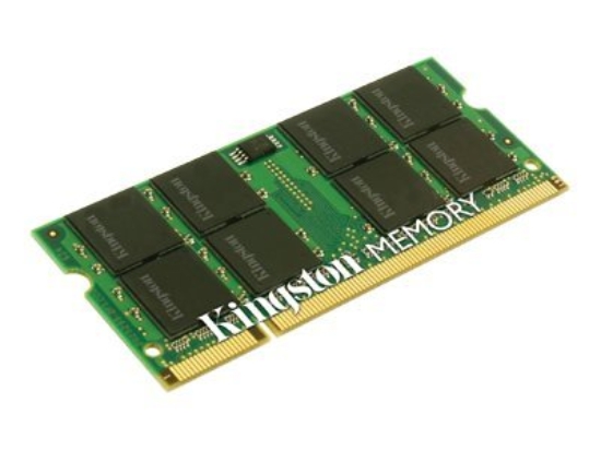 Imagen de Kingston - DDR2 - módulo - 512 MB - SO-DIMM de 200 contactos - 667 MHz / PC2-5300 - sin búfer - no ECC - para HP 2133, 2210, 2510, 2710, 520, 530, 540, 550, 65XX, 67XX, 6820, 6910, 8510, 8710, nw9440