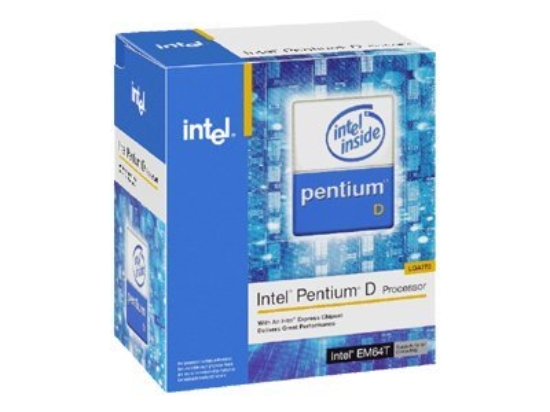 Imagen de Intel Pentium D 840 - 3.2 GHz - 2 núcleos - 2 MB caché - LGA775 Socket - Caja