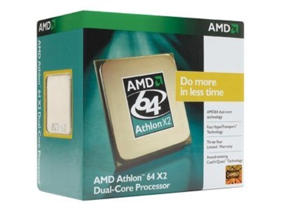 Imagen de AMD Athlon 64 X2 3600+ - 1.9 GHz - 2 núcleos - Energy Efficient - Socket AM2 - Caja