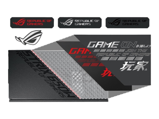 Imagen de ASUS ROG-STRIX-650G - Fuente de alimentación (interna) - ATX12V - 80 PLUS Gold - CA 100-240 V - 650 vatios