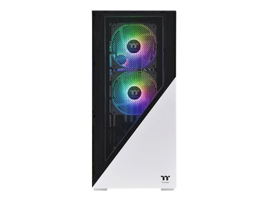 Imagen de Thermaltake Divider 370 TG Snow ARGB - Mid tower - placa ATX extendida - panel lateral con ventana (cristal templado) - sin fuente de alimentación (PS/2) - blanco - USB/Audio