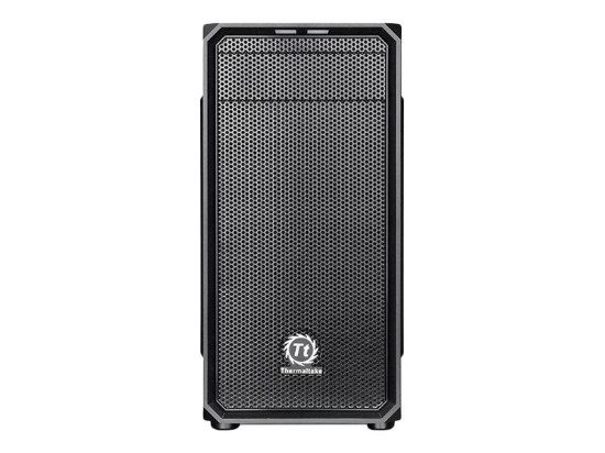 Imagen de Thermaltake Versa H15 - Torre - micro ATX - panel lateral con ventana - sin fuente de alimentación (PS/2) - negro - USB/Audio