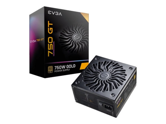 Imagen de EVGA SuperNOVA 750 GT - Fuente de alimentación (interna) - ATX12V / EPS12V - 80 PLUS Gold - CA 100-240 V - 750 vatios