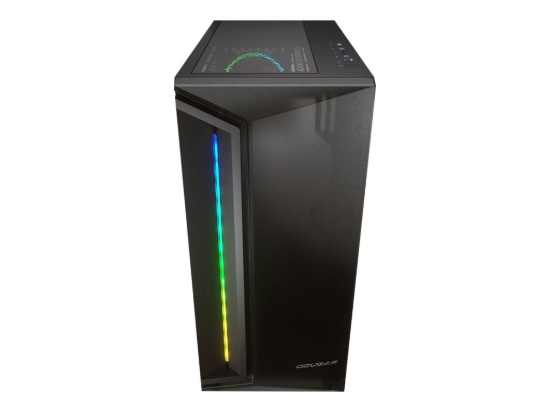 Imagen de Cougar DarkBlader X7 - Mid tower - placa ATX extendida - panel lateral con ventana (cristal templado) - sin fuente de alimentación - negro translúcido - USB/Audio