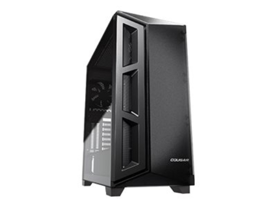 Imagen de Cougar DarkBlader X5 - Torre - placa ATX extendida - panel lateral con ventana (cristal templado) - sin fuente de alimentación - negro translúcido - USB/Audio