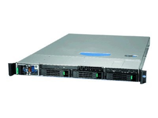 Imagen de Intel Server Chassis SR1450 - Se puede montar en bastidor 1U - fuente de alimentación - conectable en caliente 520 vatios - negro