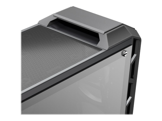 Imagen de Cooler Master MasterCase H500 ARGB - Torre - placa ATX extendida - panel lateral con ventana (cristal templado) - sin fuente de alimentación (ATX) - gris hierro - USB/Audio