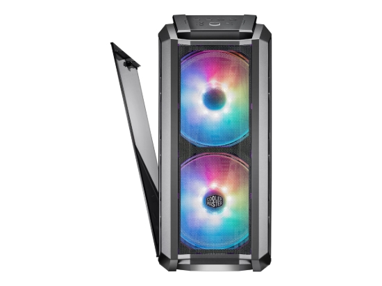 Imagen de Cooler Master MasterCase H500P Mesh ARGB - Torre - placa ATX extendida - panel lateral con ventana (cristal templado) - sin fuente de alimentación (ATX) - gris pistola - USB/Audio