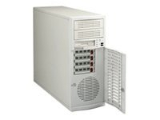 Imagen de Supermicro SuperWorkstation 7033A-T - Mid tower sin CPU hasta - RAM 0 GB - sin disco duro - sin gráficos - Gigabit Ethernet - monitor: ninguno - negro