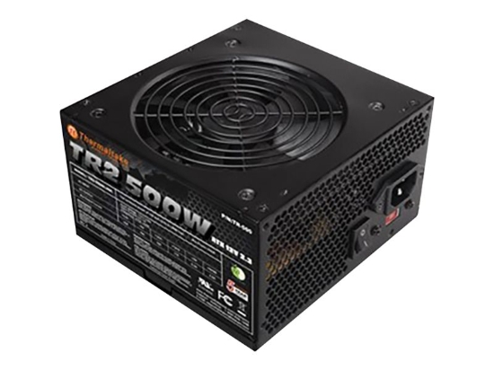 Imagen de Thermaltake TR2 500W - Fuente de alimentación (interna) - ATX12V 2.3/ EPS12V - CA 115/230 V - 500 vatios - Estados Unidos - negro