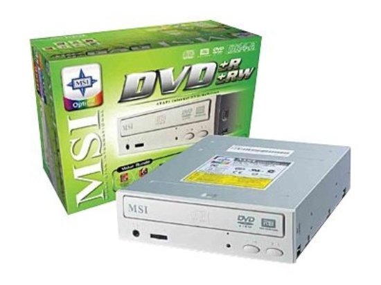 Imagen de MSI DR4-A - Unidad de disco - DVD±RW - IDE - interna - 5.25"