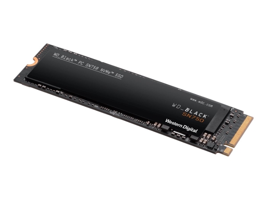 Imagen de WD Black SN750 NVMe SSD WDS100T3X0C - SSD - 1 TB - interno - M.2 2280 - PCIe 3.0 x4 (NVMe)