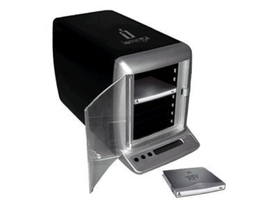 Imagen de Iomega REV Loader 280 - Biblioteca de discos - 280 GB - ranuras: 8 - REV (35 GB) x 1 - USB 2.0 - externo