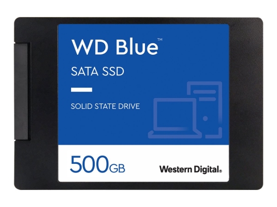 Imagen de WD Blue 3D NAND SATA SSD WDS500G2B0A - SSD - 500 GB - interno - 2.5" - SATA 6Gb/s