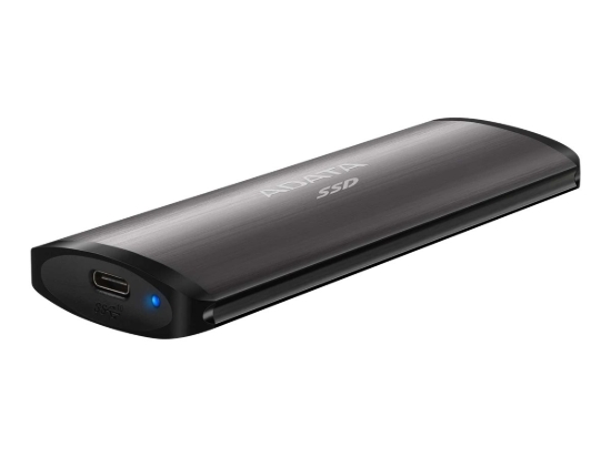 Imagen de ADATA SE760 - SSD - 1 TB - externo (portátil) - USB 3.2 Gen 2 (USB-C conector) - negro