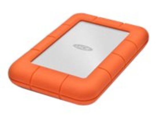 Imagen de LaCie Rugged Mini - Disco duro - 1 TB - externo (portátil) - USB 3.0 - 5400 rpm