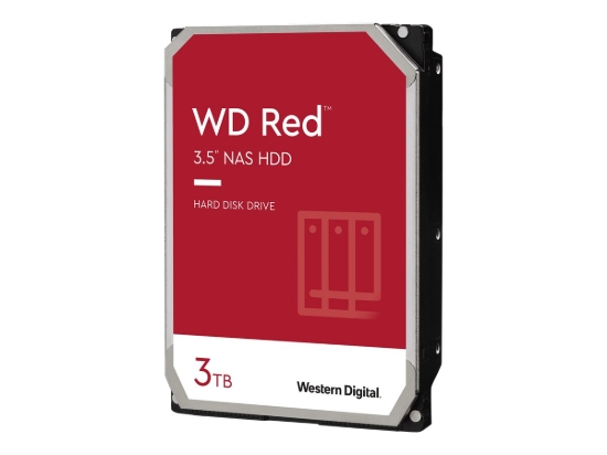 Imagen de WD Red WD30EFAX - Disco duro - 3 TB - interno - 3.5" - SATA 6Gb/s - 5400 rpm - búfer: 256 MB