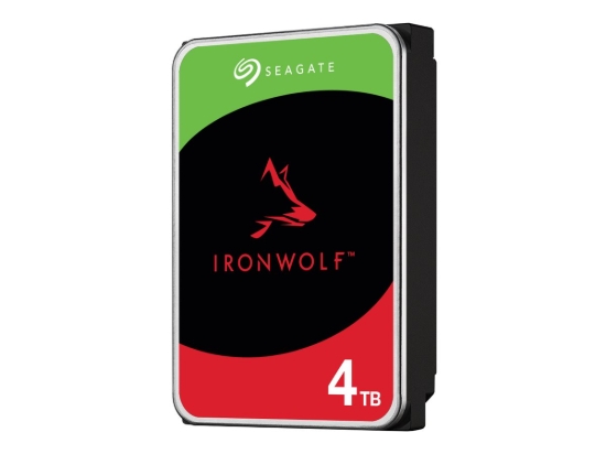 Imagen de Seagate IronWolf ST4000VN006 - Disco duro - 4 TB - interno - SATA 6Gb/s - 5400 rpm - búfer: 256 MB - con Recuperación de datos Seagate Rescue de 3 años
