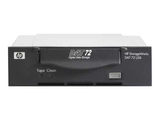 Imagen de HPE StorageWorks DAT 72 USB Internal Tape Drive - Unidad de cinta - DAT (36 GB / 72 GB) - DAT-72 - USB 2.0 - interna - 5.25" - para ProLiant DL370 G6, ML110 G6, ML110 G7, ML115 G5, ML150 G5, ML150 G6,