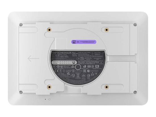Imagen de Logitech Tap Scheduler Purpose-Built Scheduling Panel for Meeting Rooms - Dispositivo de vídeoconferencia - Certificado para Equipos de Microsoft, Certificado por Zoom - blanco