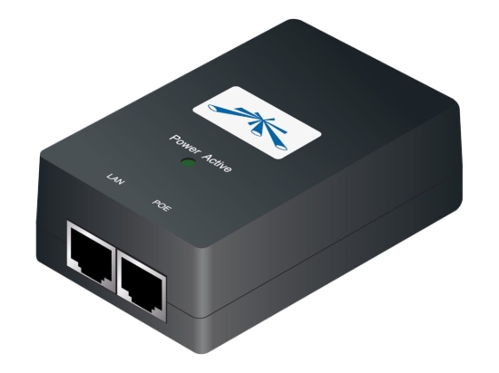 Imagen de Ubiquiti Networks POE-24-24W-G - Inyector de corriente - CA 120/230 V - 24 vatios
