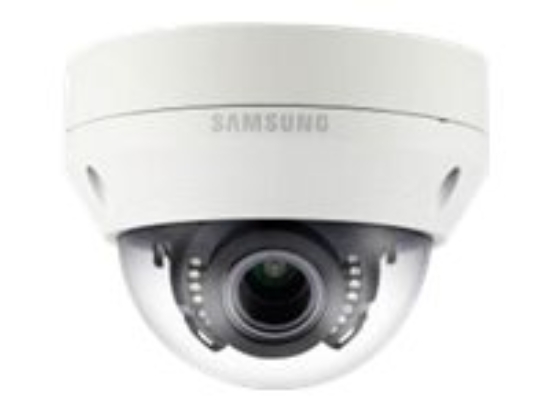 Imagen de Hanwha Vision WiseNet HD+ SCV-6083R - Cámara de videovigilancia - cúpula - a prueba de vándalos - color (Día y noche) - 2 MP - 720p, 1080p - montura de placa - iris automático - vari-focal - compuesto