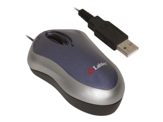 Imagen de Labtec Optical Mouse - Ratón - óptico - 3 botones - cableado - USB